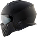 CAPACETE NORISK DARTH FS726X - PRETO FOSCO (4 EM 1)