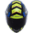 CAPACETE LS2 FF358 ALEX BARROS AMARELO/AZUL