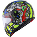 CAPACETE LS2 FF358 ALEX BARROS AMARELO/AZUL