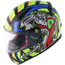 CAPACETE LS2 FF358 ALEX BARROS AMARELO/AZUL