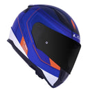 CAPACETE LS2 FF358 DRAZE BRANCO/AZUL/VERMELHO