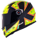 CAPACETE LS2 FF358 RAFAEL PASCHOALIN AMARELO/PRETO