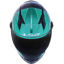 CAPACETE LS2 FF358 ULTRA PRETO/VERDE