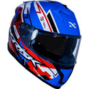 CAPACETE NORISK STRADA CIRCUIT AZUL/VERMELHO/BRANCO