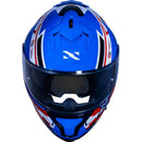 CAPACETE NORISK STRADA CIRCUIT AZUL/VERMELHO/BRANCO