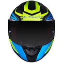 CAPACETE LS2 FF353 RAPID GALE PRETO/AZUL/AMARELO FOSCO