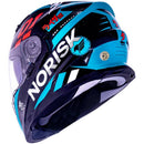CAPACETE NORISK SOUL FF302 GRAND PRIX TOKYO PRETO/BRANCO/VERDE
