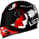 CAPACETE LS2 FF358 BULLET PRETO/VERMELHO