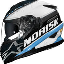Capacete Norisk FF302 Soul Grand Prix Argentina - Branco/Azul/Preto