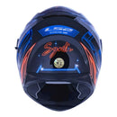 CAPACETE LS2 FF320 STREAM SYNTH AZUL/PRETO