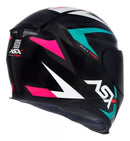 Capacete Asx Eagle Street Brilho Preto