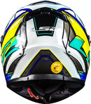 CAPACETE LS2 FF358 XDRON AZUL/AMARELO