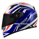 CAPACETE LS2 FF358 BLADE BRANCO/VERMELHO/AZUL