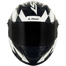 CAPACETE LS2 FF358 DRAZE PRETO/BRANCO