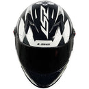 CAPACETE LS2 FF358 DRAZE PRETO/BRANCO