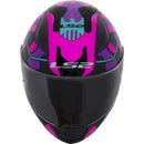 CAPACETE LS2 FF353 RAPID BRAVADO ROSA CAMUFLADO/AZUL