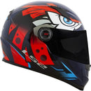 CAPACETE LS2 FF358 TRIBAL LARANJA/AZUL