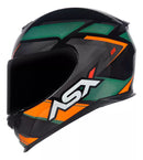 Capacete Asx Eagle Fast Brilho Verde