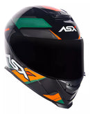 Capacete Asx Eagle Fast Brilho Verde
