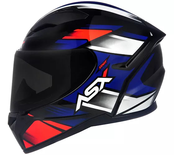 Capacete Asx City Start Azul Esportivo