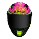 CAPACETE LS2 FF358 CLASSIC SPEEDY BRANCO/AMARELO/ROSA