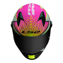 CAPACETE LS2 FF358 CLASSIC SPEEDY BRANCO/AMARELO/ROSA