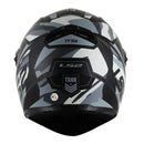 CAPACETE LS2 CLASSIC TANK PRETO/CINZA