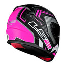 CAPACETE LS2 FF353 RAPID DOOM PRETO/ROSA/BRANCO