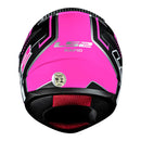 CAPACETE LS2 FF353 RAPID DOOM PRETO/ROSA/BRANCO