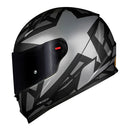 Capacete LS2 FF358 Starwar Prata e Preto Fosco 58