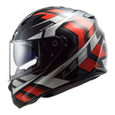CAPACETE LS2 FF320 STREAM LOOP VERMELHO (VISEIRA SOLAR)