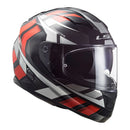 CAPACETE LS2 FF320 STREAM LOOP VERMELHO (VISEIRA SOLAR)
