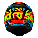 CAPACETE NORISK CAPACETE RAZOR SHARP AMARELO/AZUL
