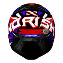 CAPACETE NORISK CAPACETE RAZOR SHARP AZUL/BRANCO