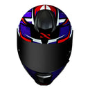 CAPACETE NORISK CAPACETE RAZOR SHARP AZUL/BRANCO