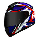 CAPACETE NORISK CAPACETE RAZOR SHARP AZUL/BRANCO