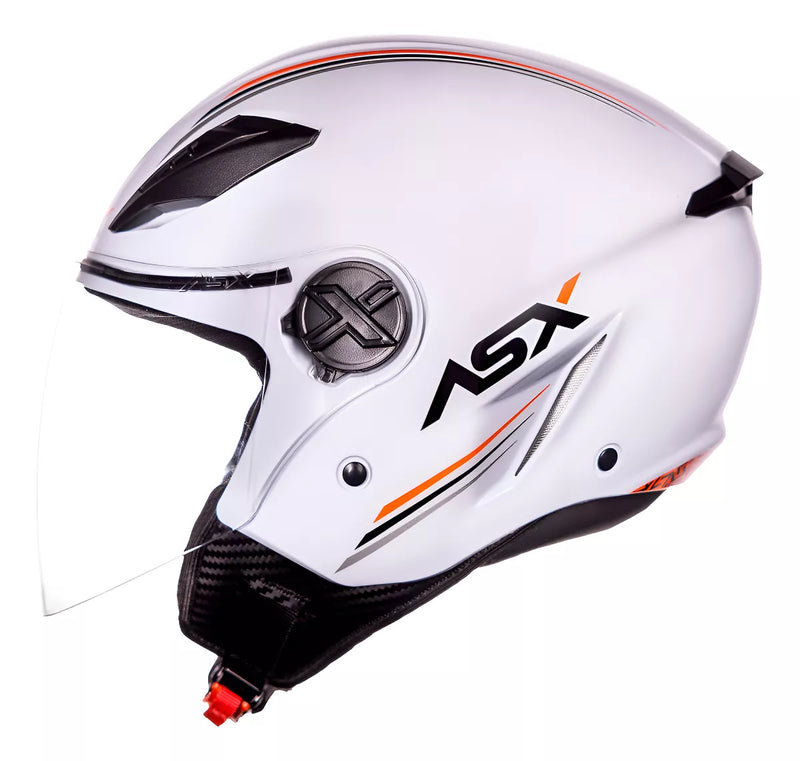 Capacete ASX Aberto City Air Branco