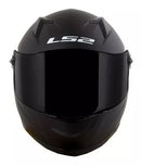 CAPACETE LS2 FF358 CLASSIC MONOCOLOR PRETO FOSCO