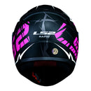 CAPACETE LS2 FF353 RAPID CROMO ROSA