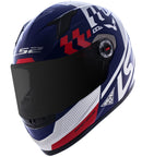 CAPACETE LS2 FF358 PODIUM AZUL/BRANCO/VERMELHO