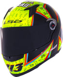 CAPACETE LS2 FF358 RAFAEL PASCHOALIN AMARELO/PRETO