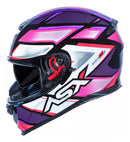 Capacete Asx Draken Striker Preto Grafite E Vermelho