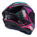 Capacete Asx Draken Cougar Brilhante Esportivo Preto