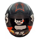 Capacete FW3 GTX 43 Preto Grafite C/ Viseira Solar