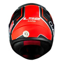 CAPACETE LS2 FF358 RAPID DOOM VERMELHO