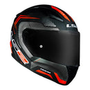 CAPACETE LS2 FF358 RAPID DOOM VERMELHO