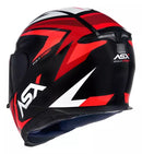 Capacete Asx Eagle Street Vermelho Brilhante