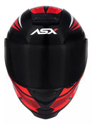 Capacete Asx Eagle Street Vermelho Brilhante
