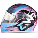 Capacete FW3 GTN Speed Rosa