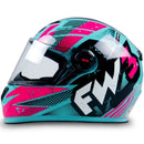 Capacete FW3 GTN Speed Azul Claro